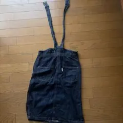 キッズ服　デニムオーバーオール　130cm