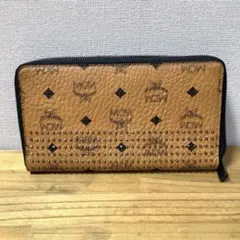 MCM エムシーエム ラウンドファスナー 長財布 ☆ MCM ☆ ロゴモノグラム ラウンドファスナー長財布 (MCM/長財布