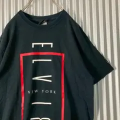 ELVIRA エルビラ Tシャツ 黒 ブラック フロントプリント