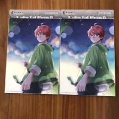 カラフルピーチクリアポスターじゃぱぱ