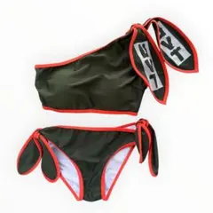 PAMEO POSE CHINA BOW BIKINI 水着 ブラック - メルカリ