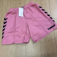 hummel サッカー ハーフパンツ ピンク Lサイズのサムネイル