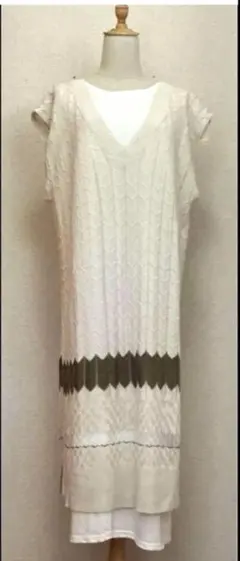 RADIATE 新品　サマーニットワンピ＆カットソーワンピのセット