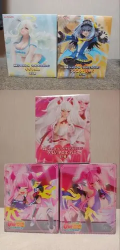 麻雀ファイトガール　フィギュア　５種セット