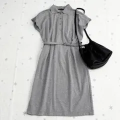 美品✨マッキントッシュロンドン シャツワンピース 38 ウエストベルトのサムネイル