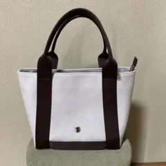 【値下げ】ウンガロ U ngaro トートバッグ ライトグレー✖️ダークブラウン