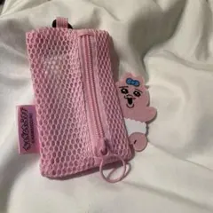 おぱんちゅうさぎ メッシュポーチ ピンクのサムネイル