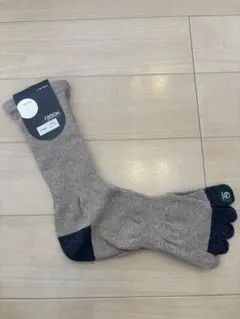 新品　ラソックス　rasox ５本指靴下　メンズソックス　Ｌ　26-28cm