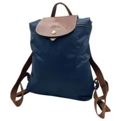 LONGCHAMP ロンシャン リュック ル・プリアージュ ネイビー ナイロン