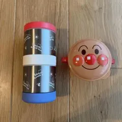 おでかけランチくん 保冷も保温もできるお弁当箱 アンパンマンボーロカップ　セット