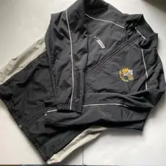 Nike Bauerナイロン ジャケット ブラック/グレー