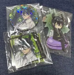 【ツイステ】マレウス　キーホルダー　缶バッジ