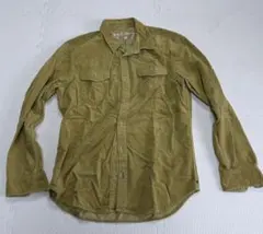 GAP ギャップ コーデュロイ　長袖シャツ キャメル