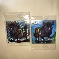 サラブ烈闘デフォルメシールオーナーズvol.1 ウオッカ　LGR& PDR