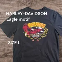 HARLEY-DAVIDSON Eagle Tシャツ Lサイズ