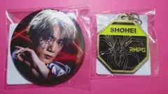 ランペ DMMくじ 浦川翔平 メタルチャーム＋缶バッジセット