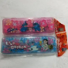 【レトロ】リロ＆スティッチ ステーショナリーセット 2点セット