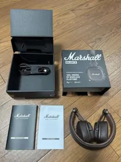 【Marshall Major V ワイヤレスオンイヤーヘッドホン】　ブラウンのサムネイル