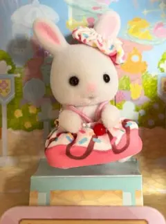 シルバニアファミリー キラキラくじ D賞 しろウサギの赤ちゃん