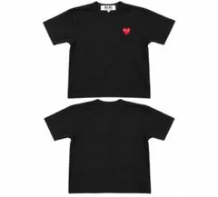 PLAY COMME des GARÇONS Tシャツ黒　コムデギャルソン