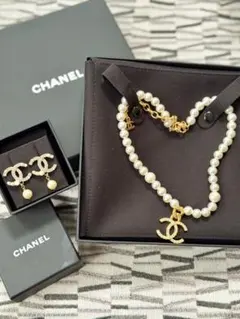 CHANEL ピアス ネックレス セット商品 お値下げ不可 - メルカリ