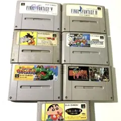 SFC  スーパーフャミコン　　まとめて7本SET  ジャンク品