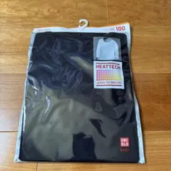 UNIQLO HEATTECH アンダーシャツ 100 黒
