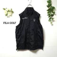 フィラゴルフ リバーシブル 中綿ベスト М ゴルフ 薄手