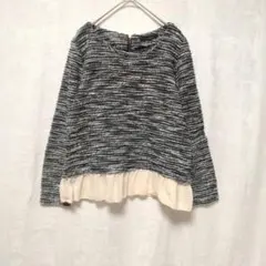 PAGEBOY レイヤード風長袖チュニック F