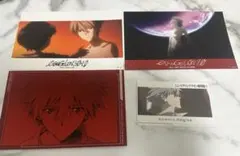 エヴァンゲリオン EVANGELION 渚カヲル ブロマイド3枚 特典1枚