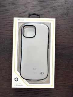 iFace FirstClass iPhone 15用ケース　くすみグレージュ