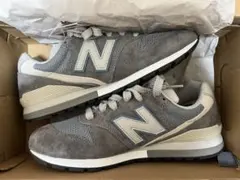 【新品・未使用】new balance CM996CB2 24cm ライトグレー