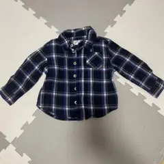 チェック柄 シャツ 90cm