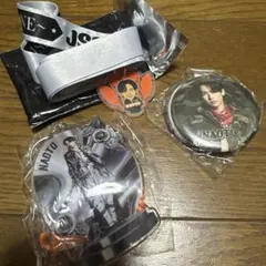 三代目JSB NAOTO 缶バッジ アクリルスタンドキーホルダーセット