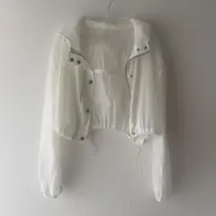 OLIVE des OLIVE シアーパーカー 白のサムネイル