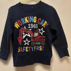 WORKING CAR 1965 トレーナー 100cm ネイビー