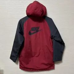Nike フード付きジャケット 赤黒　Sサイズ