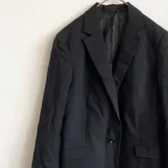 SUIT SELECT テーラードジャケット ストライプ ウール混 シンプル