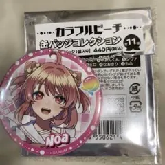 カラフルピーチ　のあ　ウィンターフェア缶バッジ