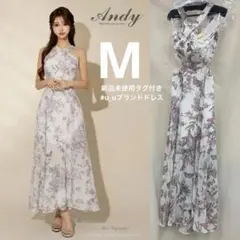 ANDY/アンディアメリカンスリーブ　クラシカルプリント/ ハイウエスト切り替え ANDY/アンディアメリカンスリーブ クラシカルプリント/ ハイウエスト