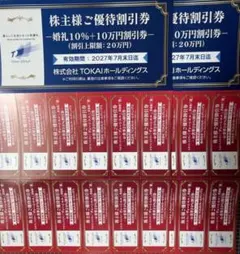 【最新】トーカイ スカイレストラン 葵 TOKAIホールディングス 株主優待