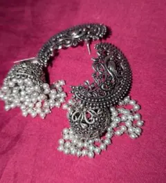 〘新品〙ピアス　インド　孔雀　ピーコック