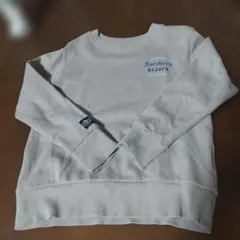 Northern Braves トレーナー ベージュ色　綿100%男の子130