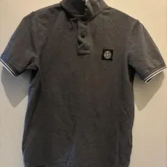 STONE ISLAND ポロシャツ グレー L 90S - メルカリ