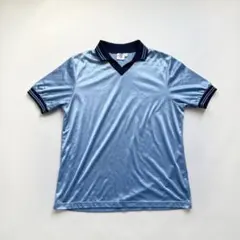 80s USA製 HIGH5 SPORTSWEAR 襟付きゲームシャツ Lのサムネイル