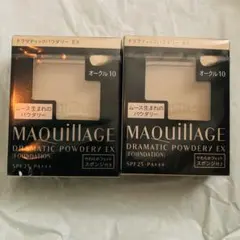 【2セット】マキアージュ ドラマティックパウダリー EX レフィル　オークル10