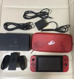 任天堂スイッチ　Switch マリオオデッセイモデル　赤Joy-Con