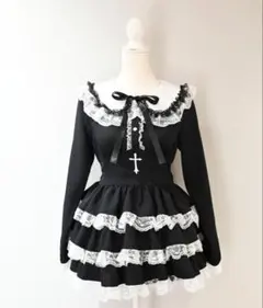 Angelic Pretty ジェラートプルオーバー クロ - メルカリ