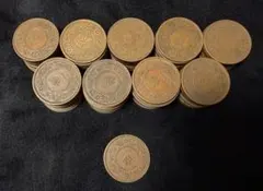 桐1銭青銅貨 91枚 まとめ売り