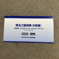 セントラルスポーツ 株主ご優待券6枚 - メルカリ